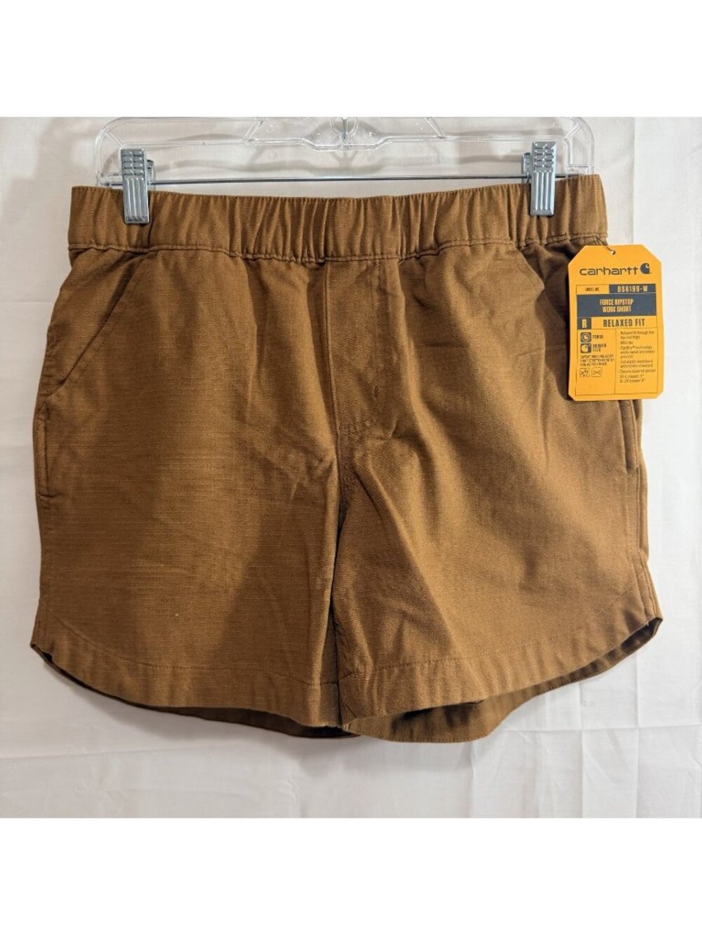 Carhartt Womens Force Ripstop Relaxed Fit Work Short XS